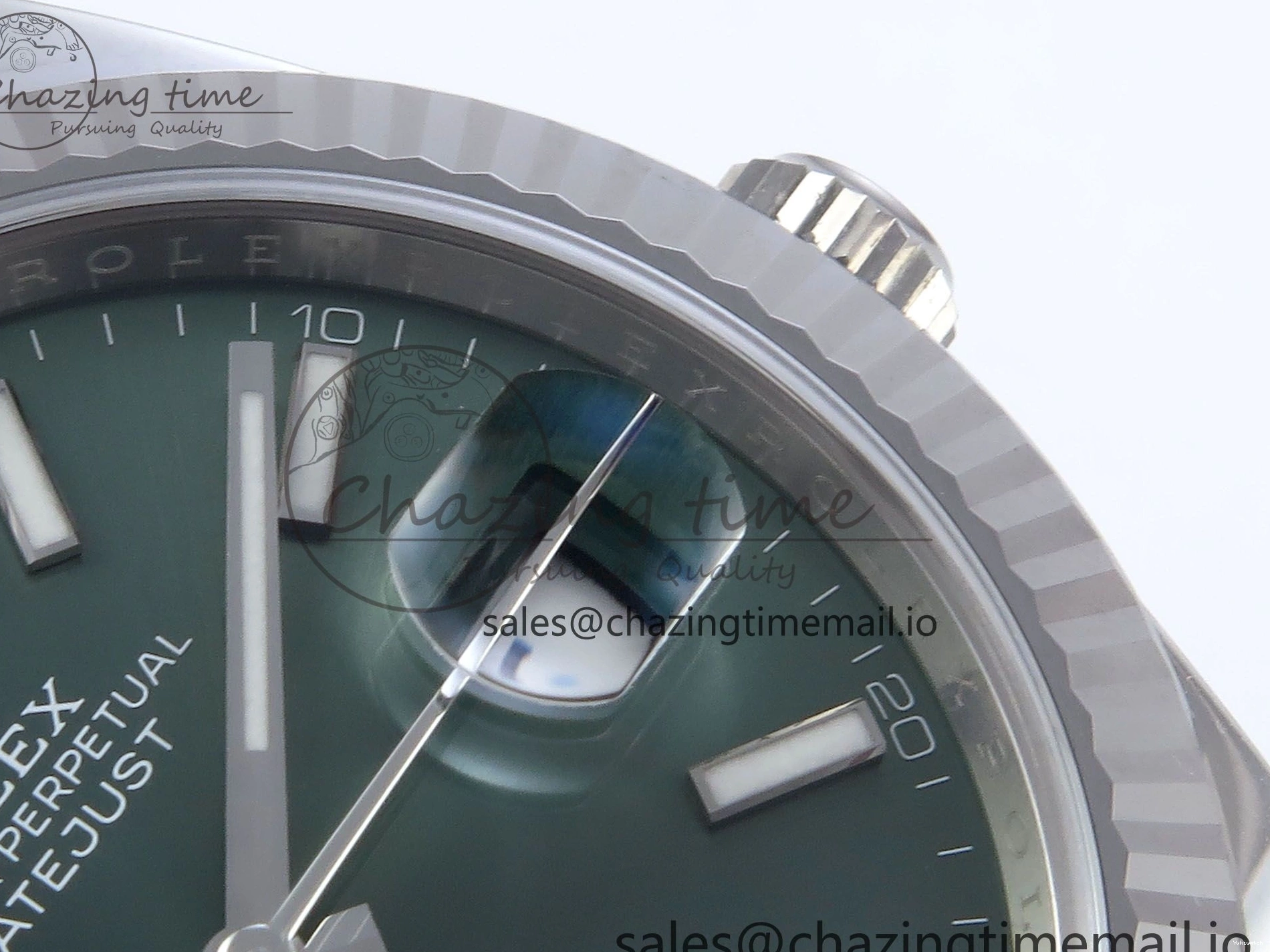 Edition Clean Jubilee Green Stick on Dial 126334 Bracelet SS Datejust VR3235 Best 1:1 41mm 0512